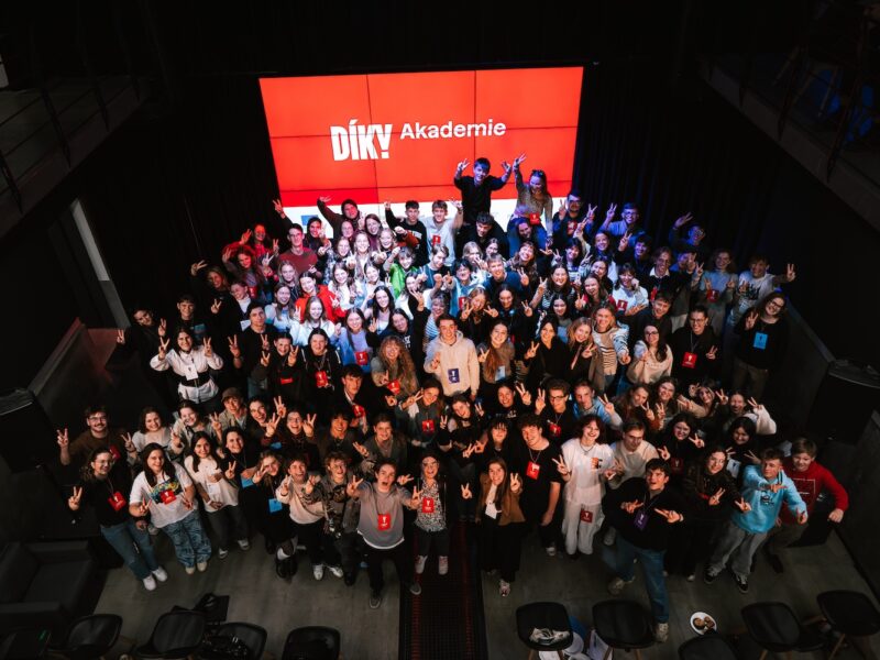 Účastníci říjnové Akademie Díky, že můžem - foto Léa Decroix Účastníci říjnové Akademie Díky, že můžem - foto Léa Decroix